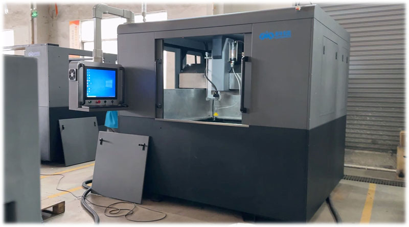 New Environmentally Friendly Design for small waterjet cutters