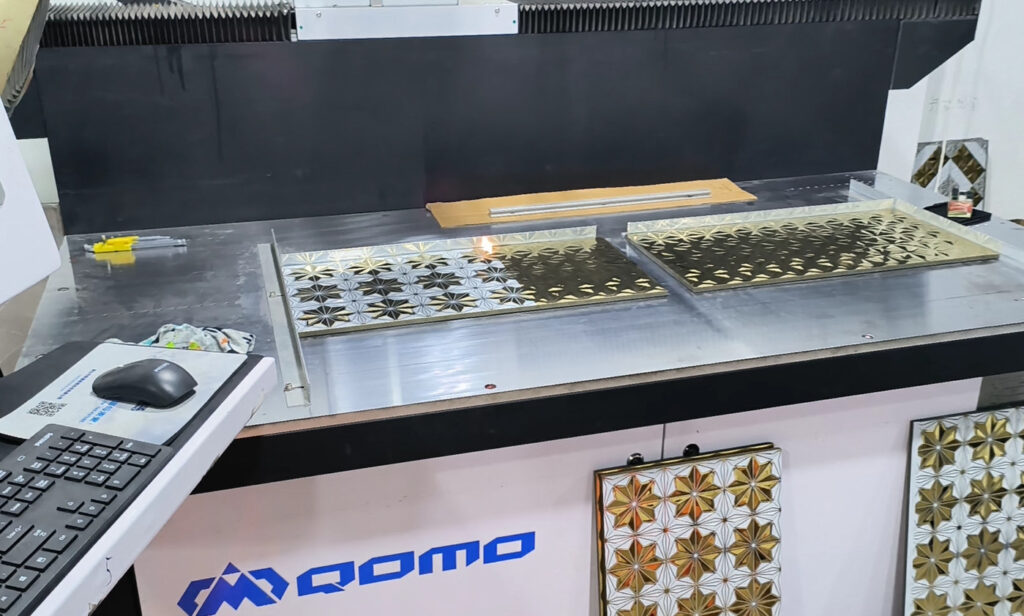 Non-planar Ceramic Tile laser engraving machine