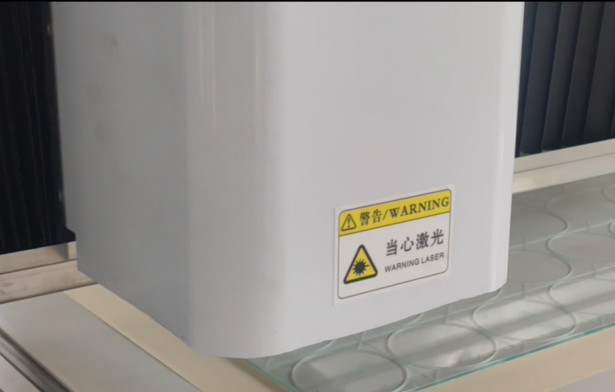 Quality Big Size Glass Sheet Laser Cutting Cracking Machine